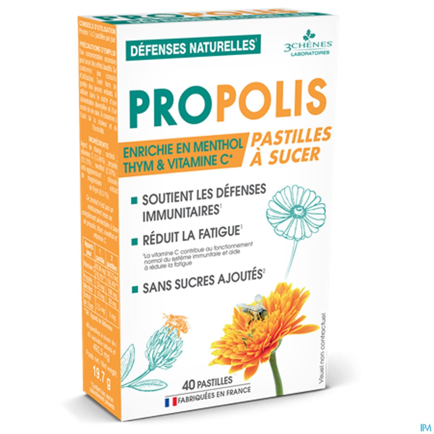 3 CHENES PROPOLIS SIROP 200ML