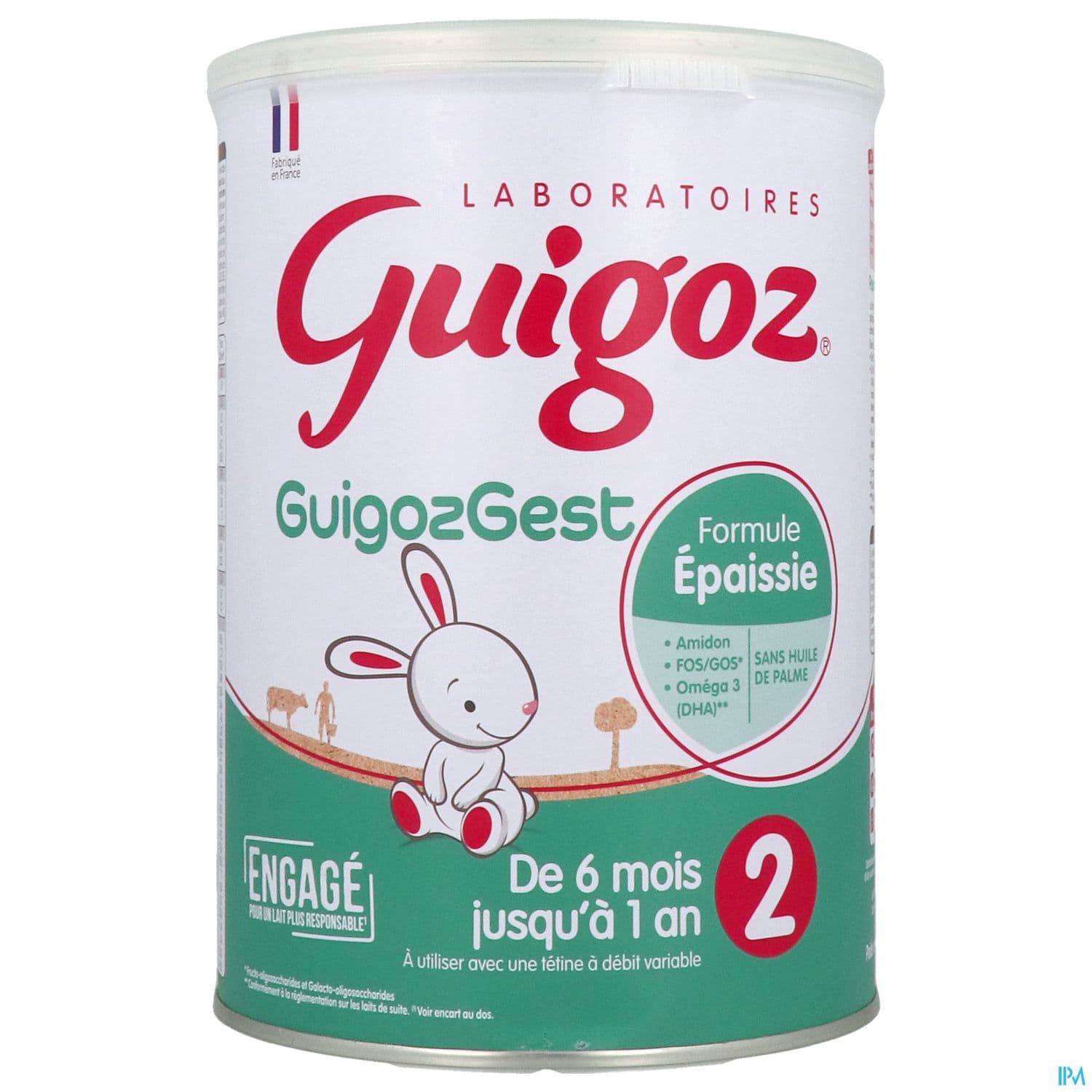 GUIGOZGEST LAIT 2AGE PDR 780G