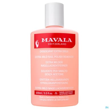 MAVALA DISSOLVANT ROSE 100ML