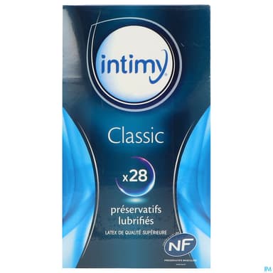 Intimy Preservatifs Lubrifies Classic X28