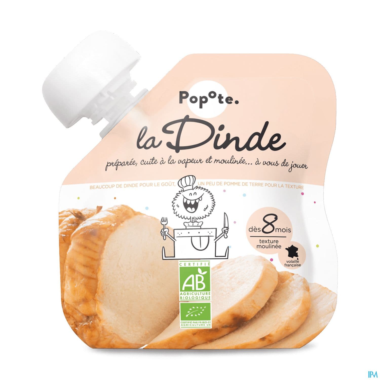 POPOTE PUREE DINDE 60G