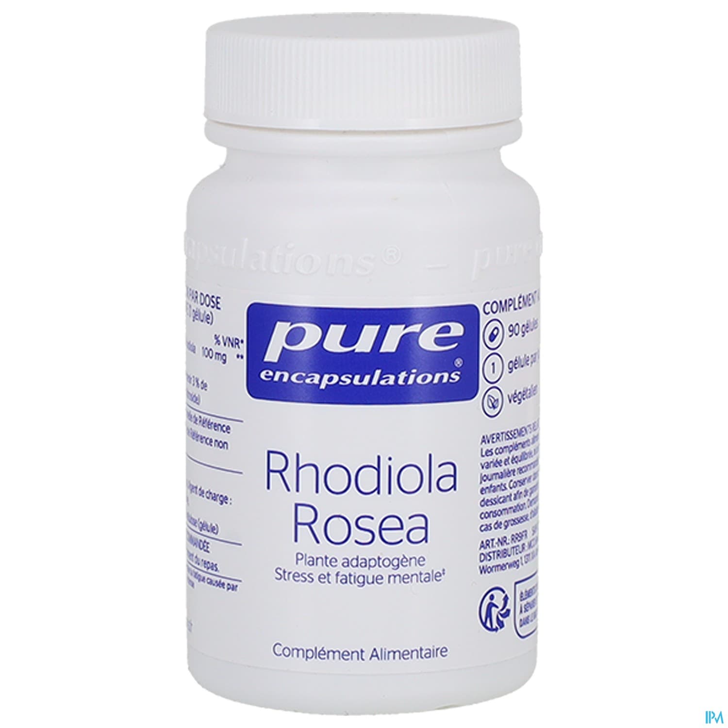 PURE ENCAPSUL RHODIOLA ROS CAPS 90