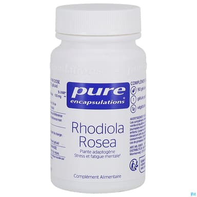 PURE ENCAPSUL RHODIOLA ROS CAPS 90