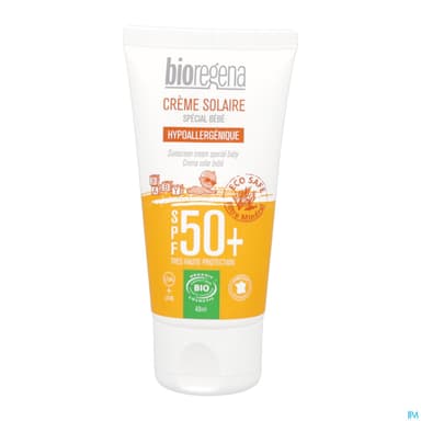 Bioregena Creme Solaire Bebe Spf50+ Bio 40ml