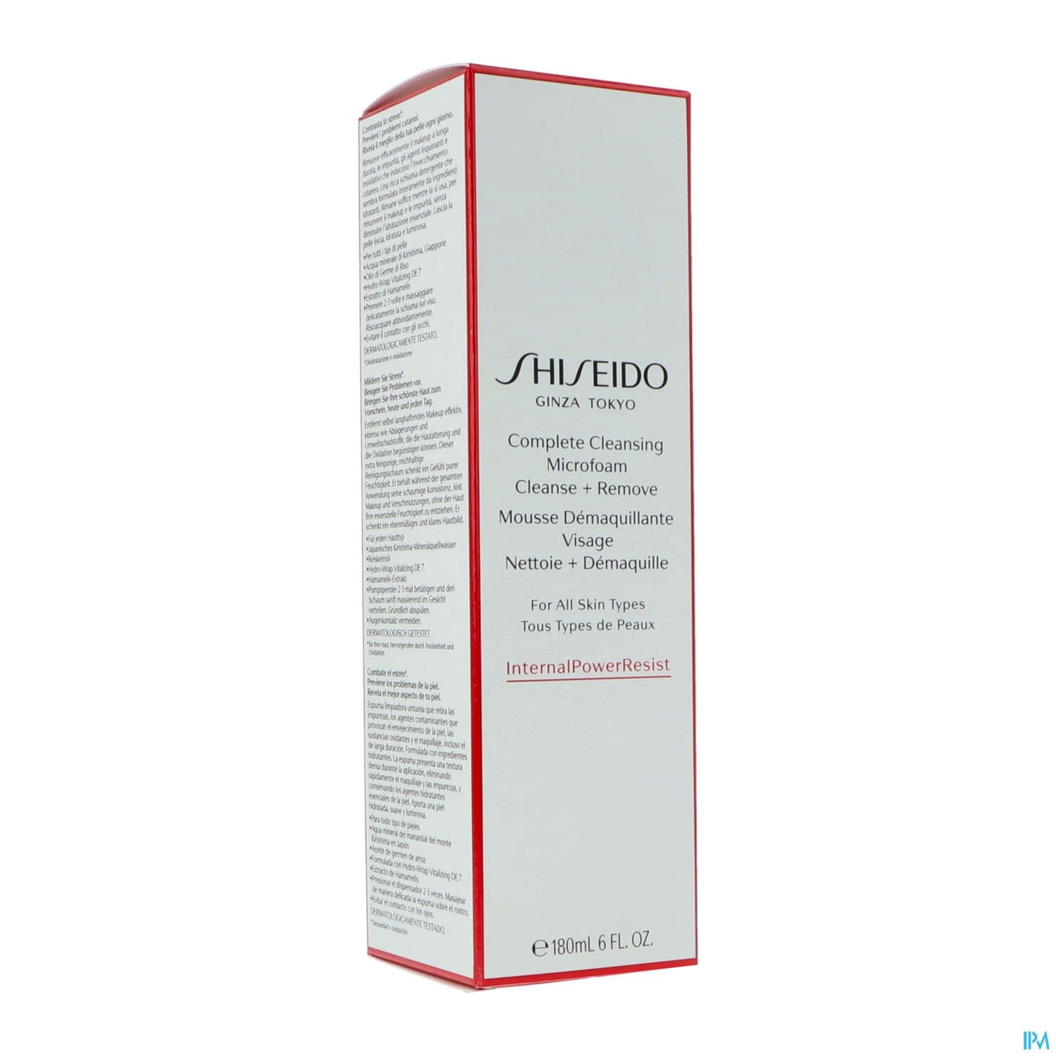 Shiseido Mousse Demaquillante Visage 180ml