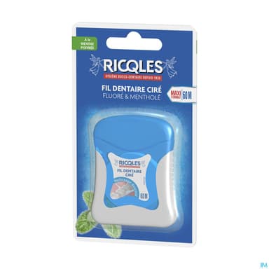 RICQLES FIL DENT CIRE MENTH 40M