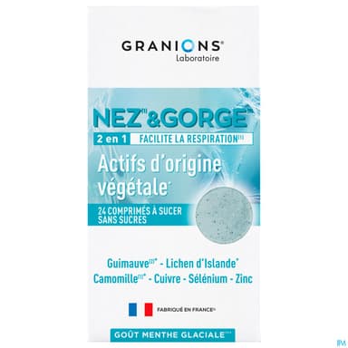 GRANIONS NEZ GORGE CPR A SUCER 24