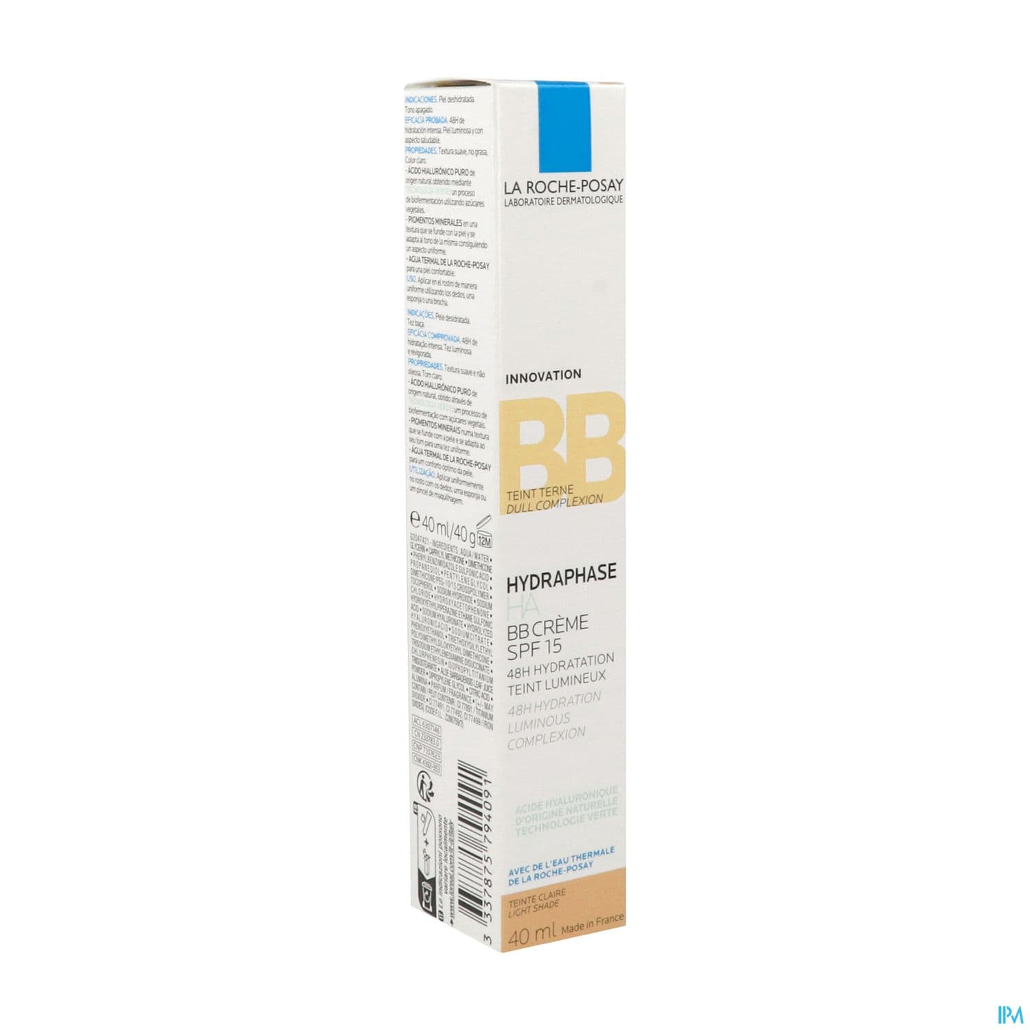 HYDRAPHASE HA BB CLAIRE 40ML — Pharmacie de Tamaris