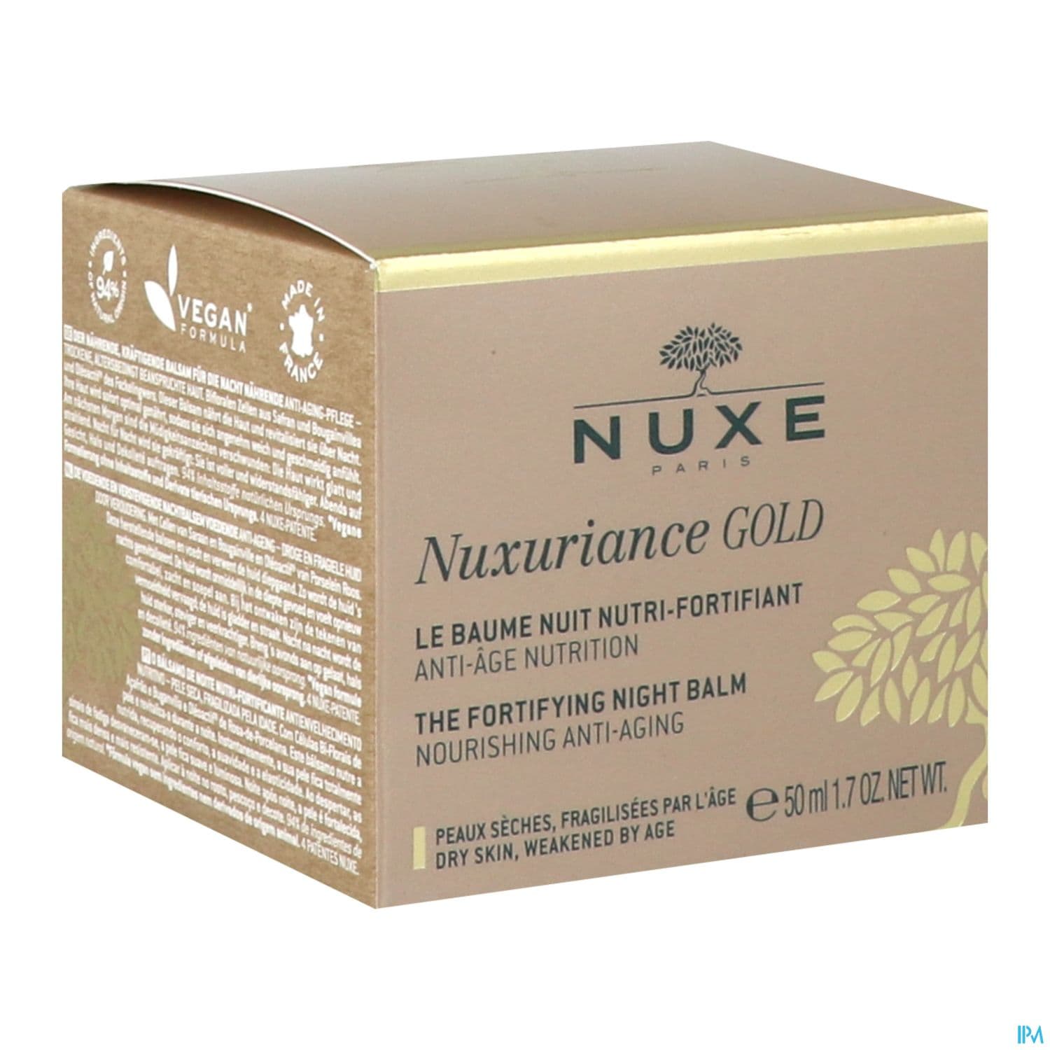 NUXURIANCE GOLD BAUME NUIT 50ML
