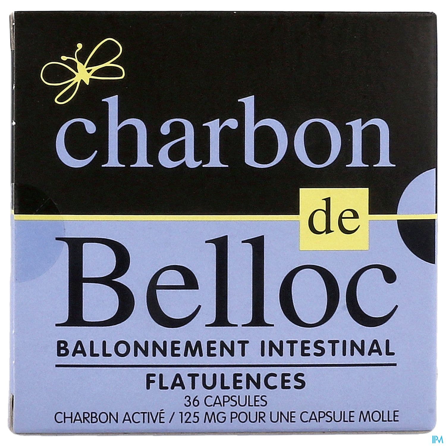 Charbon Belloc 125mg Capsule Molle 36