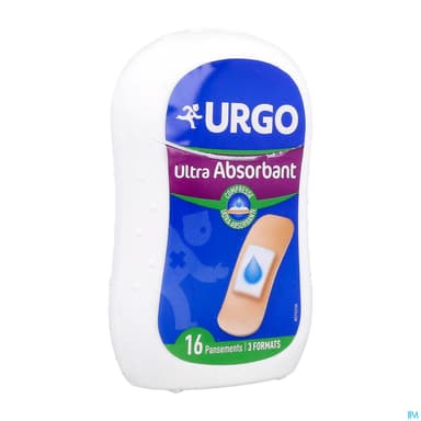 URGO ULTRA ABSORBANT PANS X16