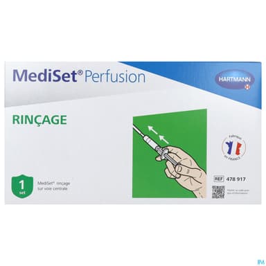 Hartmann Mediset Perfusion Set De Rincage Sur Voie Centrale