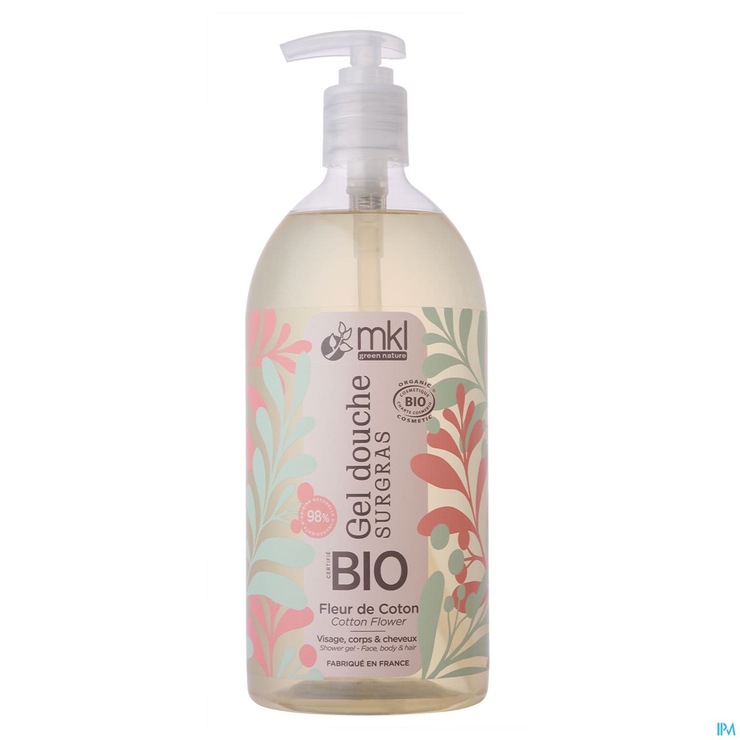 MKL GEL DCH FL COTON BIO 1L