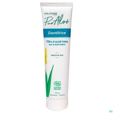 Puraloe Dentifrice Bio Aloe Vera 75ml