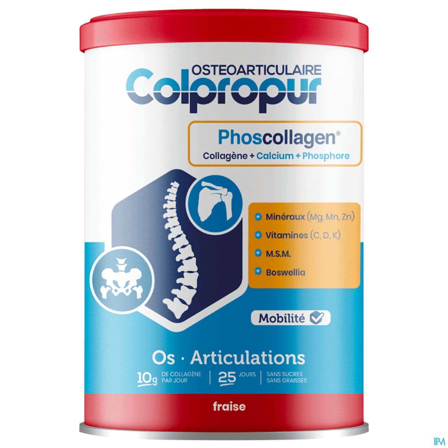 Colpropur Osteoarticulaire Saveur Fraise 340g