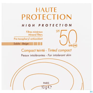 AVENE SOL SPF50+ COMPACT SAB 10G