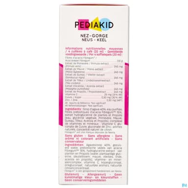 PEDIAKID NEZ-GORGE SP 125ML