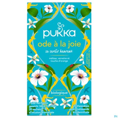PUKKA INFUS ODE A LA JOIE SACH20