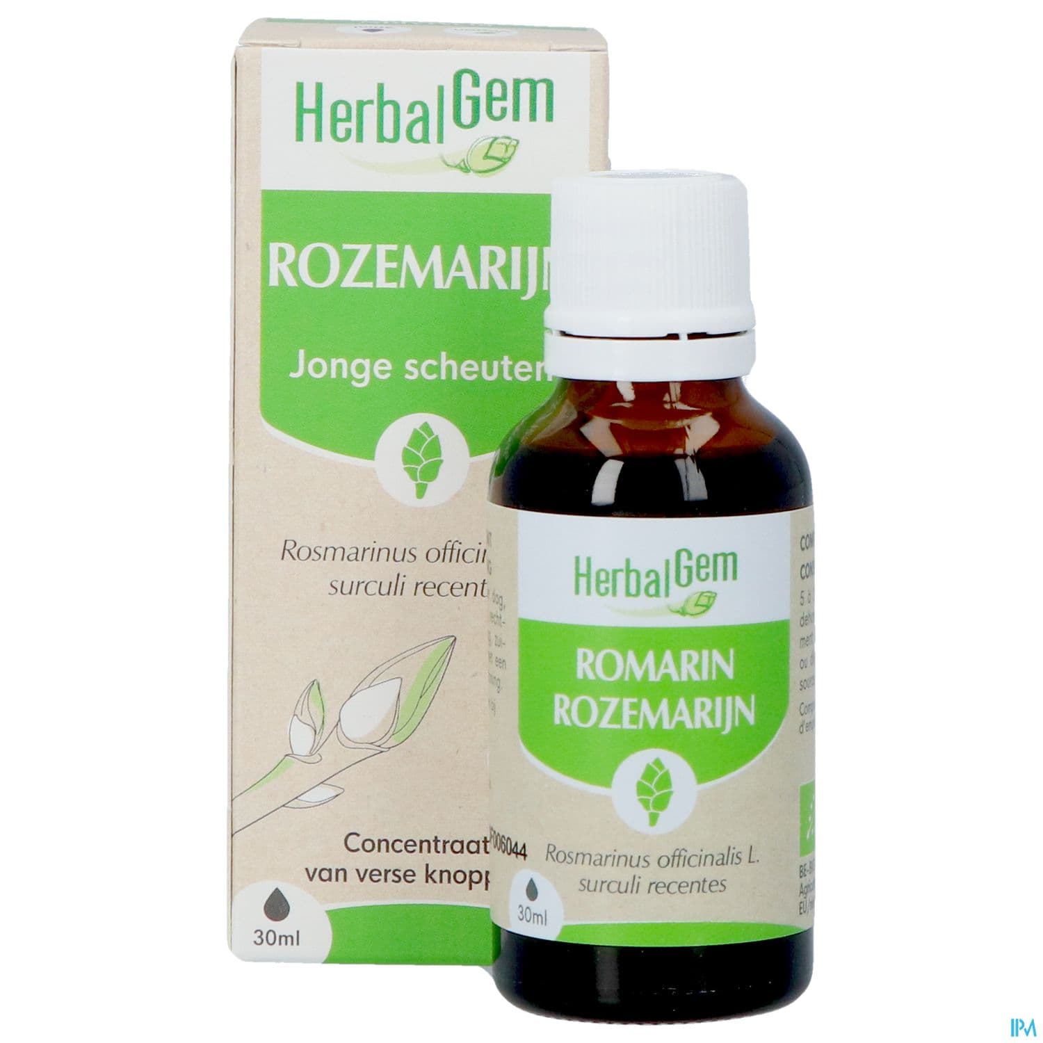 Herbalgem Romarin Jp Bourgeon Macerat Gly Bio 30ml