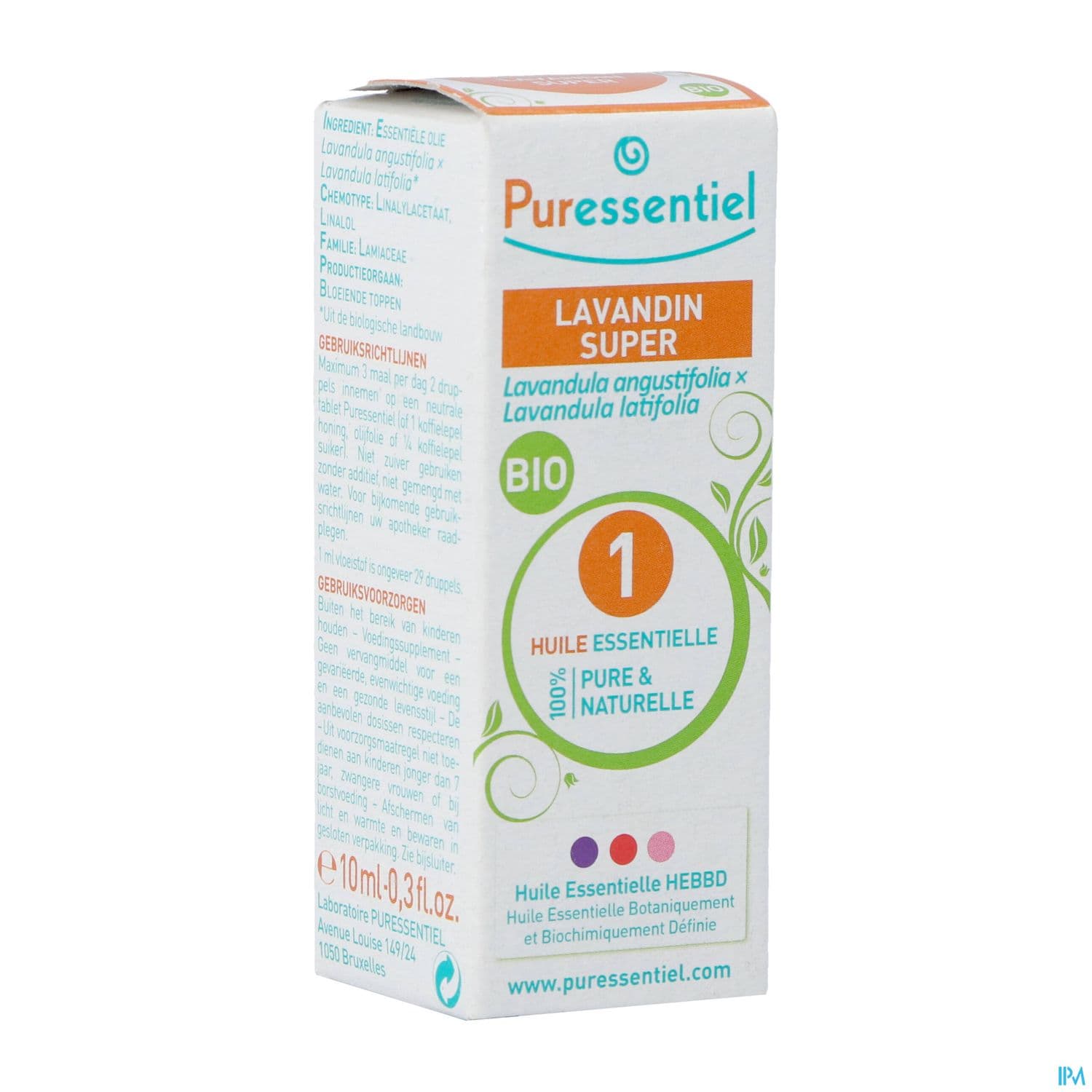 Puressentiel Huile Essentielle Lavandin Super Bio 10ml
