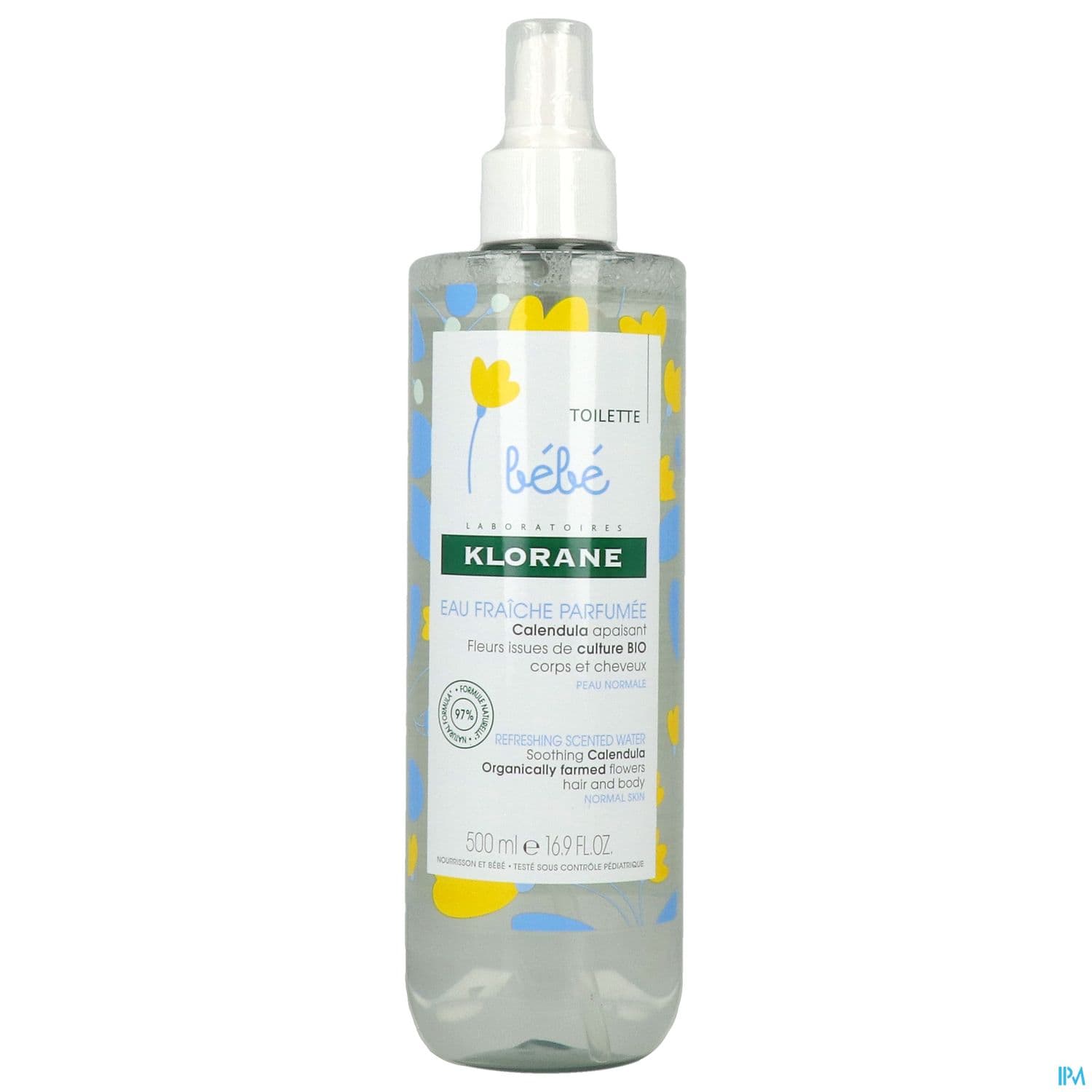 Klorane Bebe Eau Fraiche Parfumee 500ml