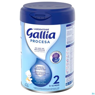 GALLIA PROCESA LAIT 2AGE 800G