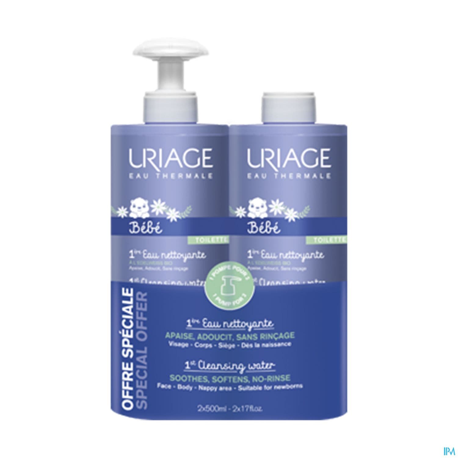 URIAGE BEBE 1ERE EAU NETTOY 500ML2