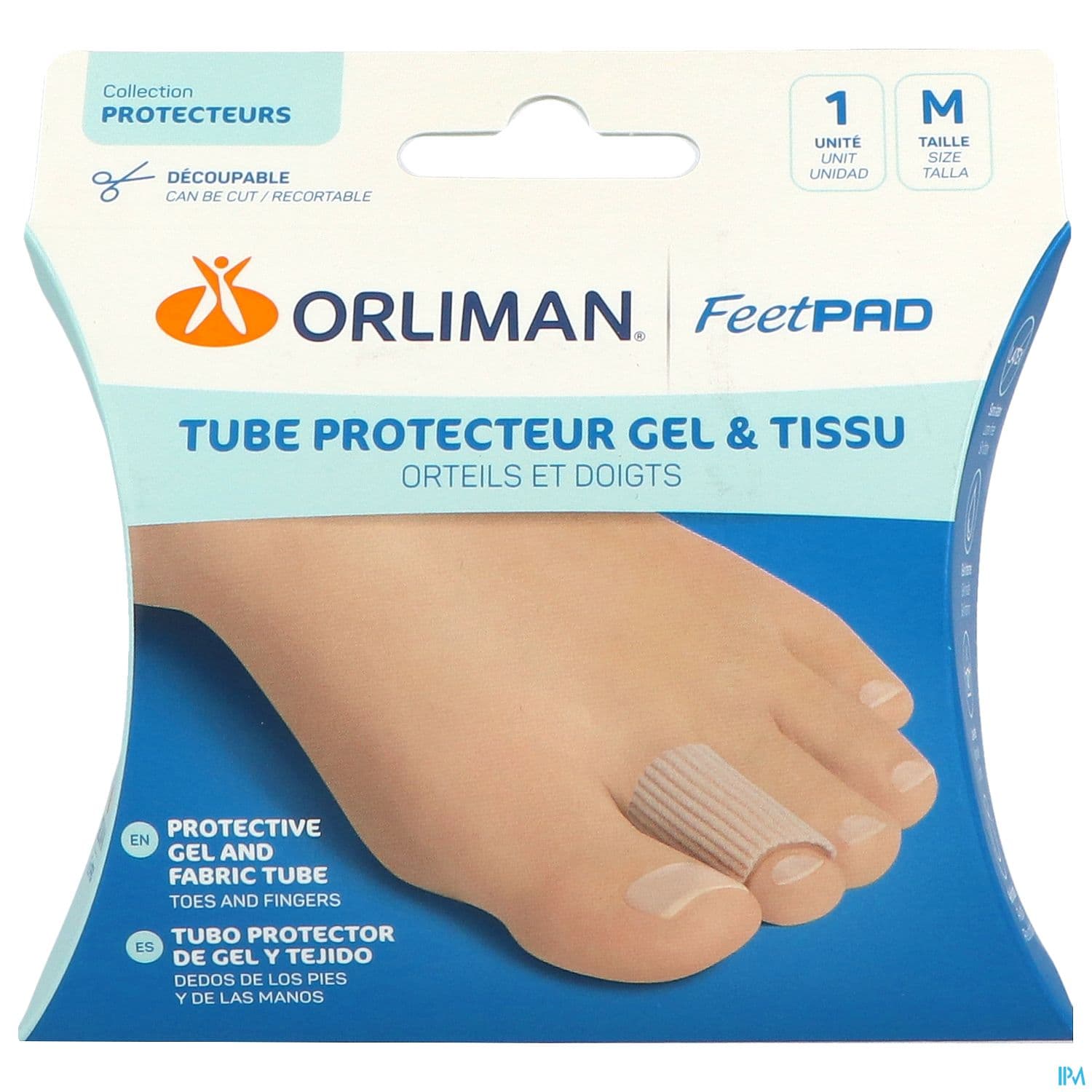 Orliman Feetpad Tube Protecteur Orteils Et Doigt Tm X1