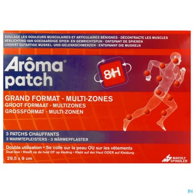 AROMA PATCH CHAUFF MULTI-ZONE GMX3