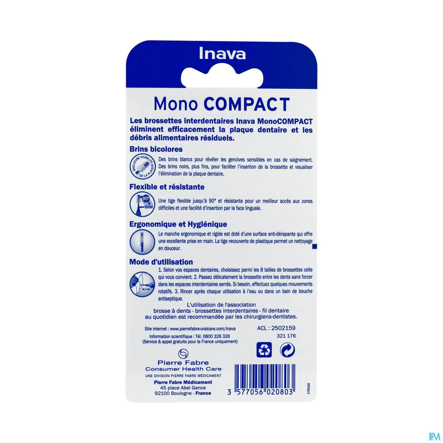 INAVA BROSSETT MONO COMP JAUNE 4+2