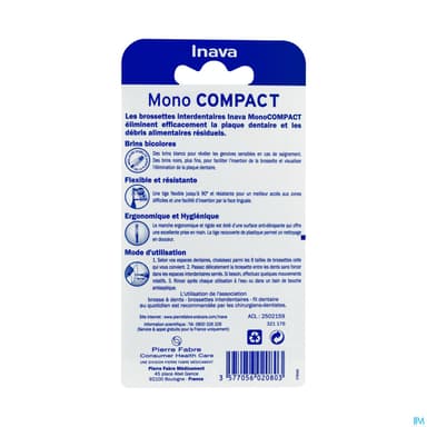 INAVA BROSSETT MONO COMP JAUNE 4+2
