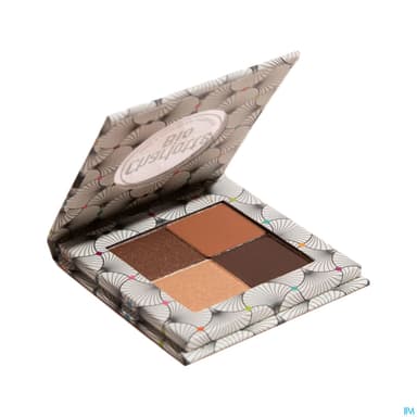 Charlotte Bio Palette Fard A Paupieres Nude Brun 1g4 X4