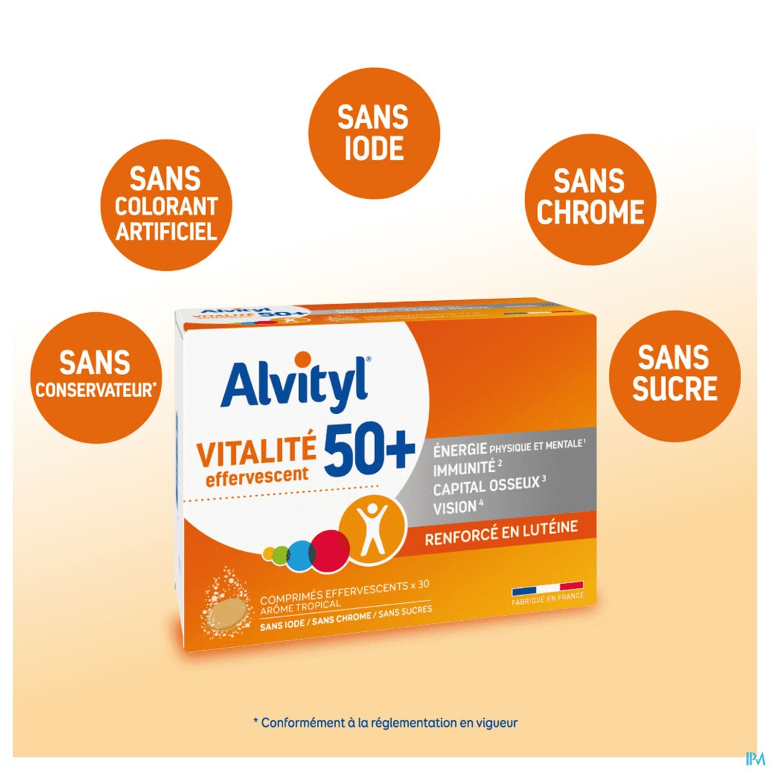 ALVITYL VITALITE 50+ CPR EFF 30