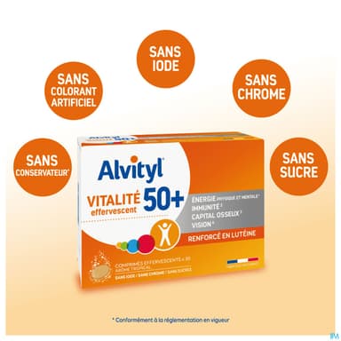 ALVITYL VITALITE 50+ CPR EFF 30
