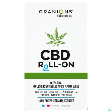 Granions Cbd Roll On Relaxant 5ml