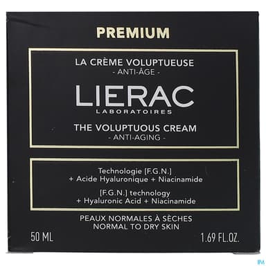 LIERAC PREMIUM CR VOLUPT ABS 50ML