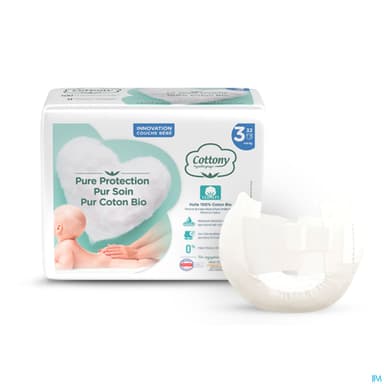 COTTONY COUCHE BB 4-9KG T3 32