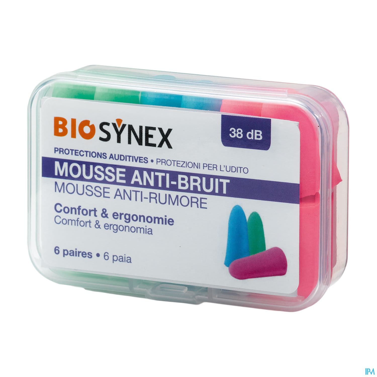 BIOSYNEX PROT AUDITIV MOUSSE 6PAIR