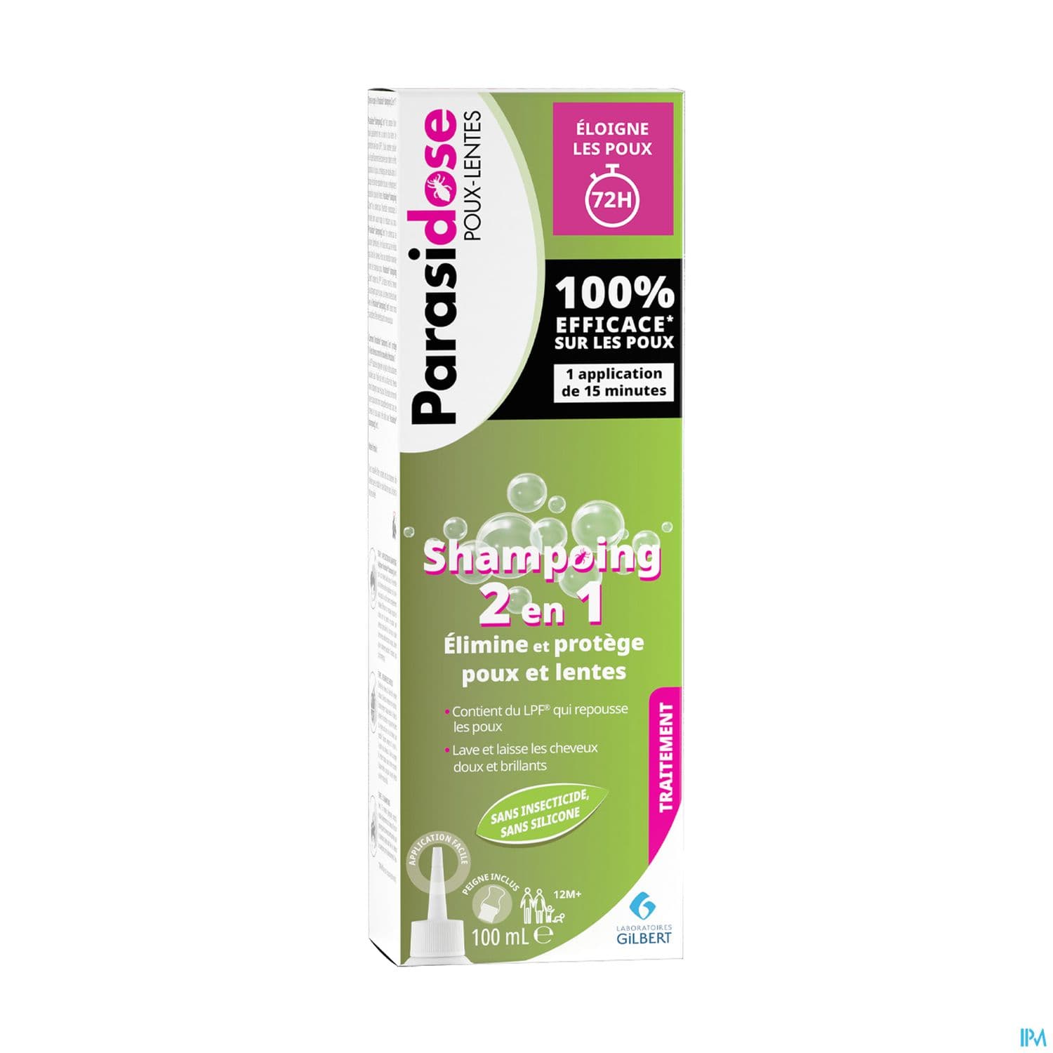 PARASIDOSE SH 2EN1 100ML