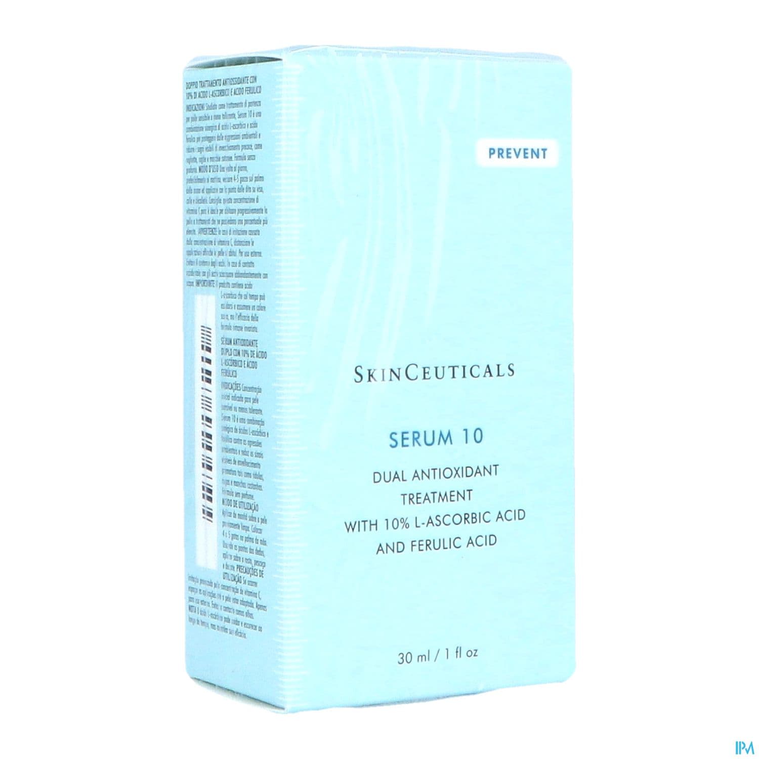 Skinceuticals serum 10, 30 ml d'émulsion fluide pour application locale — Pharmacie du Soleil Elsie Santé