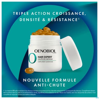 Oenobiol Hair Expert Chute De Cheveux Capsule 60