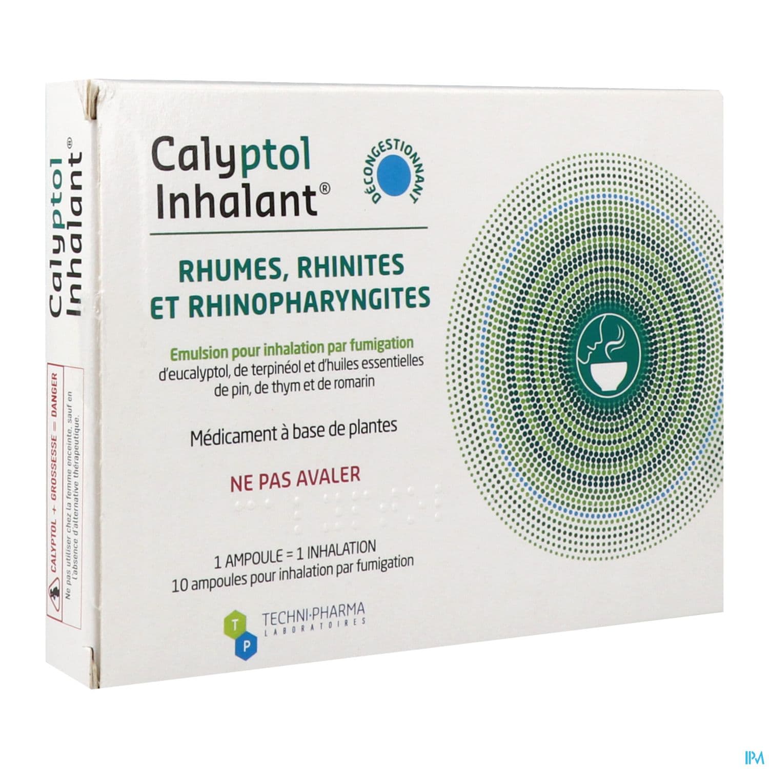 Calyptol Inhalant Emulsion Pour Inhalation Ampoule 5ml 10
