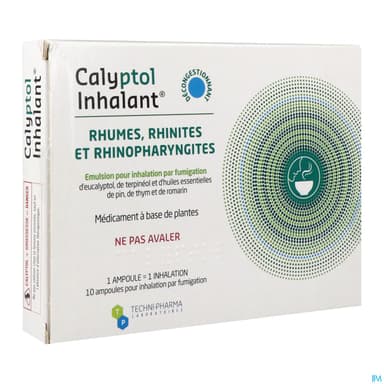 Calyptol Inhalant Emulsion Pour Inhalation Ampoule 5ml 10