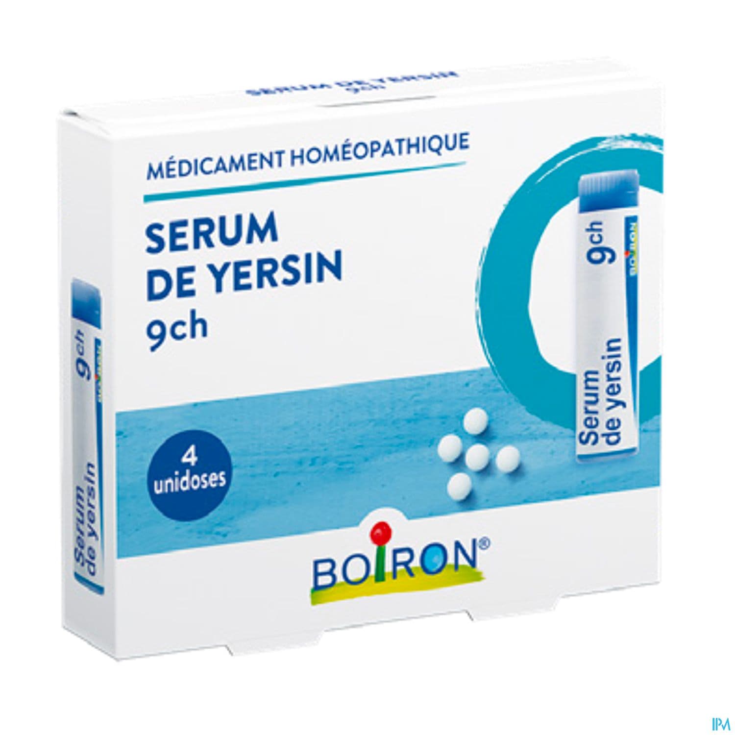 Boiron Serum De Yersin 9ch Globules 1g X3