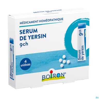 Boiron Serum De Yersin 9ch Globules 1g X3