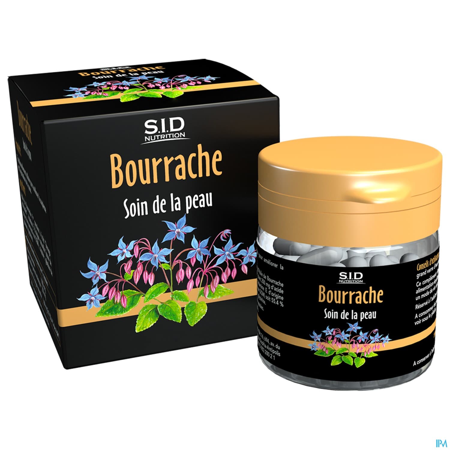 SIDN BOURRACHE CAPSULE 90