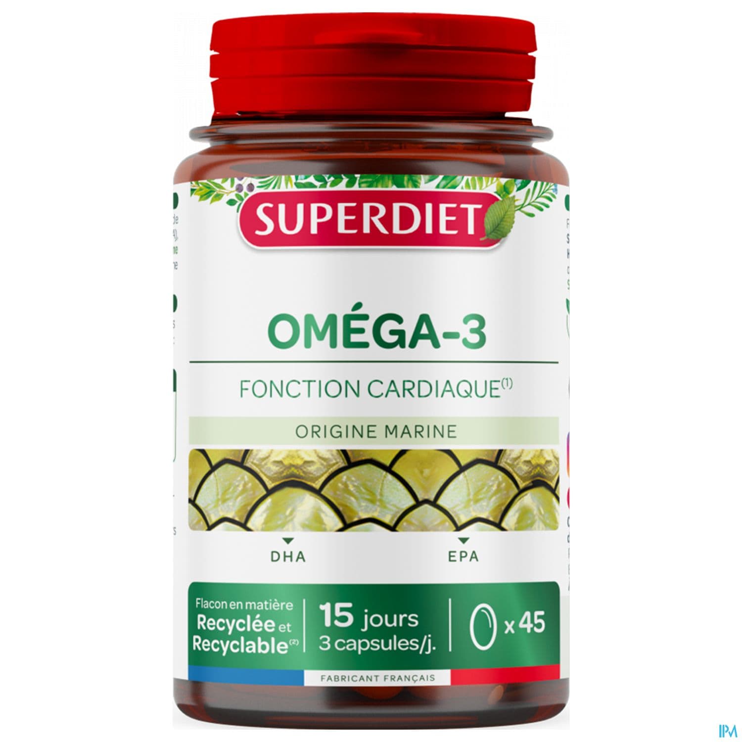 Superdiet Omega 3 Dha Epa Capsules 45
