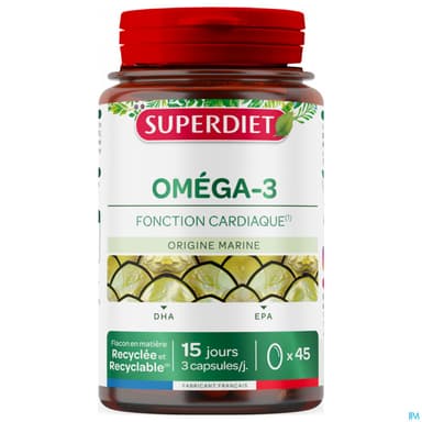 Superdiet Omega 3 Dha Epa Capsules 45