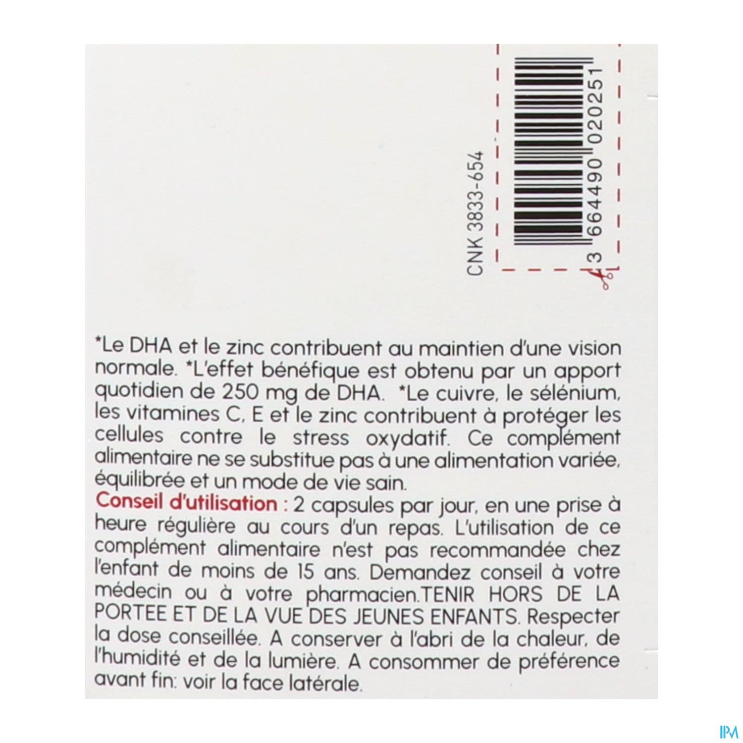 NATUROPHTA MACULA CAPSULE 180