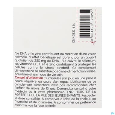 NATUROPHTA MACULA CAPSULE 180